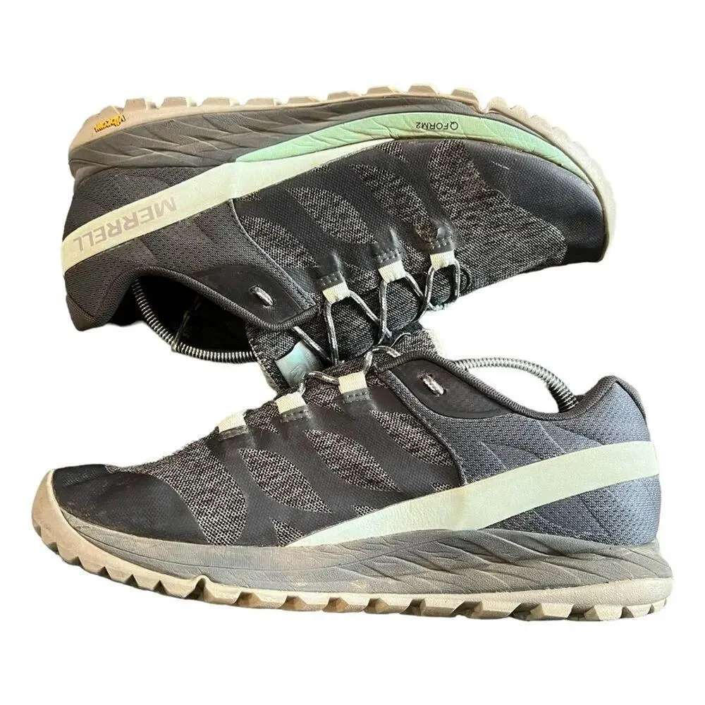 Merrell Antora Q Form 2 Women's Trail Running Hiking Shoes‎ Gray US 11